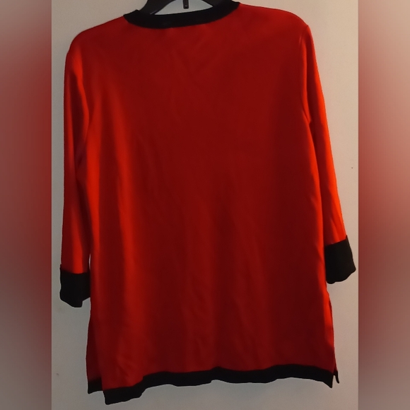 ❤️🖤NBW MISOOK RED/BLACK CARDIGAN🖤❤️ - Picture 2 of 2